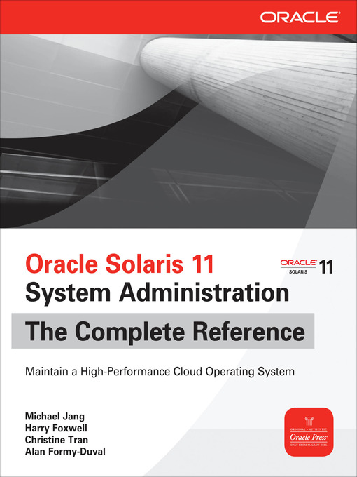Cover image for Oracle Solaris 11 System Administration